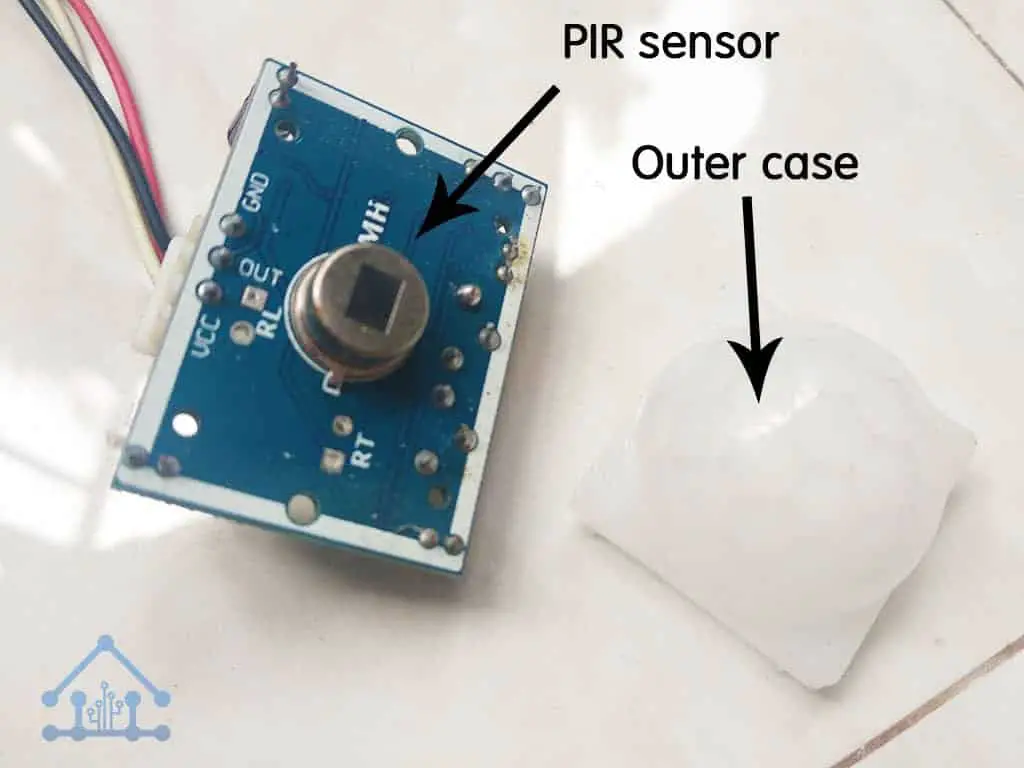 PIR sensor structure