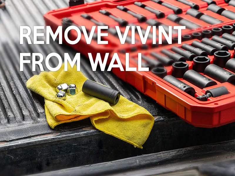 How To Remove Vivint Panel From Wall