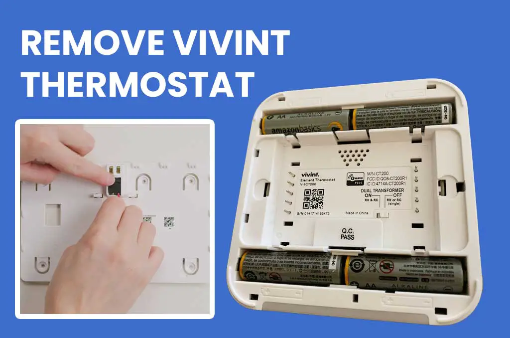 Remove Vivint Thermostat