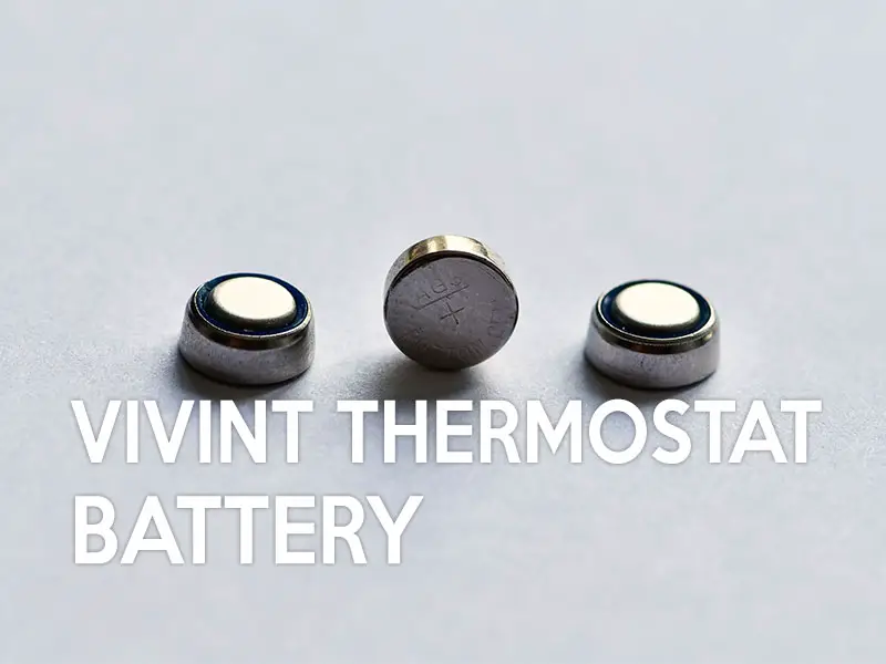 Vivint Thermostat Battery