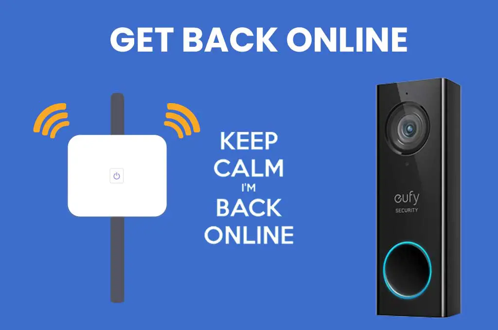 get back eufy doorbell online
