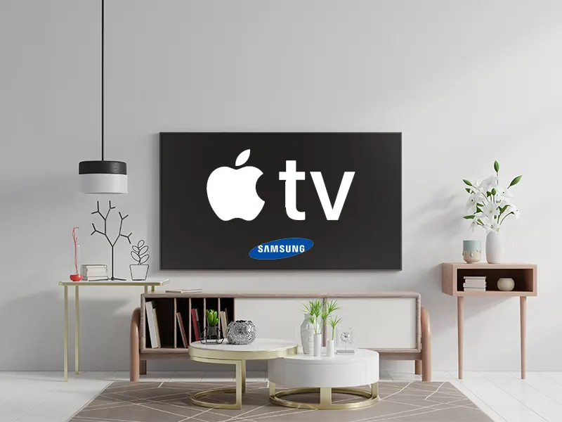 Can't find Apple TV application on Samsung SMART TV