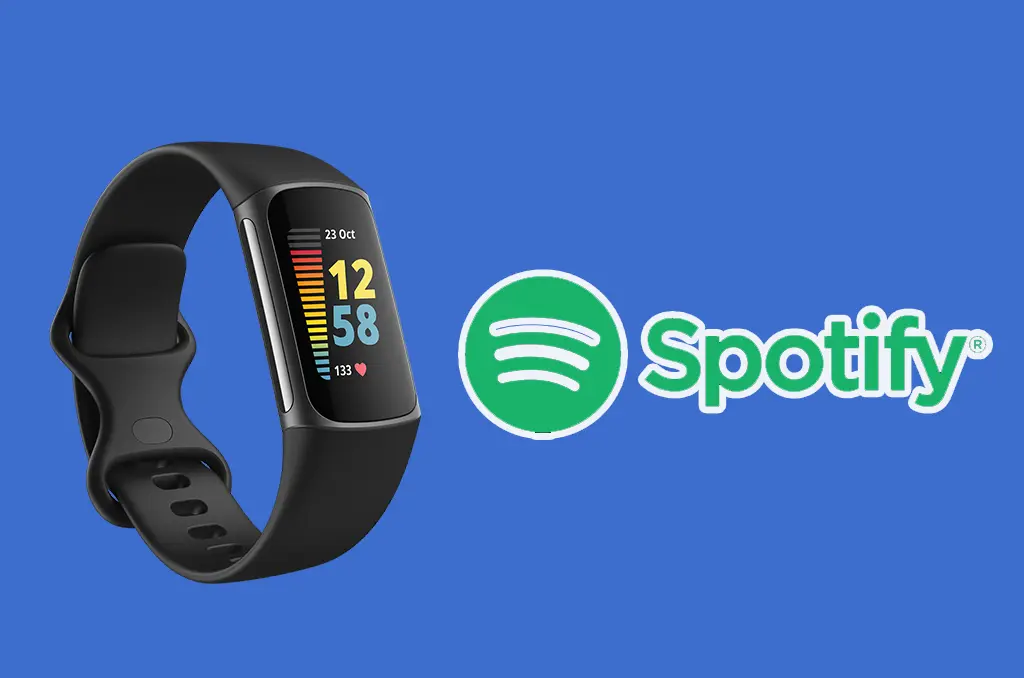 control spotify music with fitbit charge 5